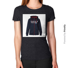 Women's T-Shirt Tri-Blend Black printify-dev-2