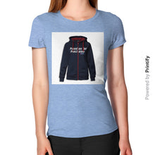 Women's T-Shirt Tri-Blend Blue printify-dev-2