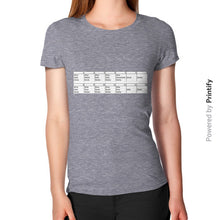 Women's T-Shirt Tri-Blend Grey printify-dev-2