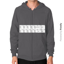 Zip Hoodie (on man) Asphalt printify-dev-2